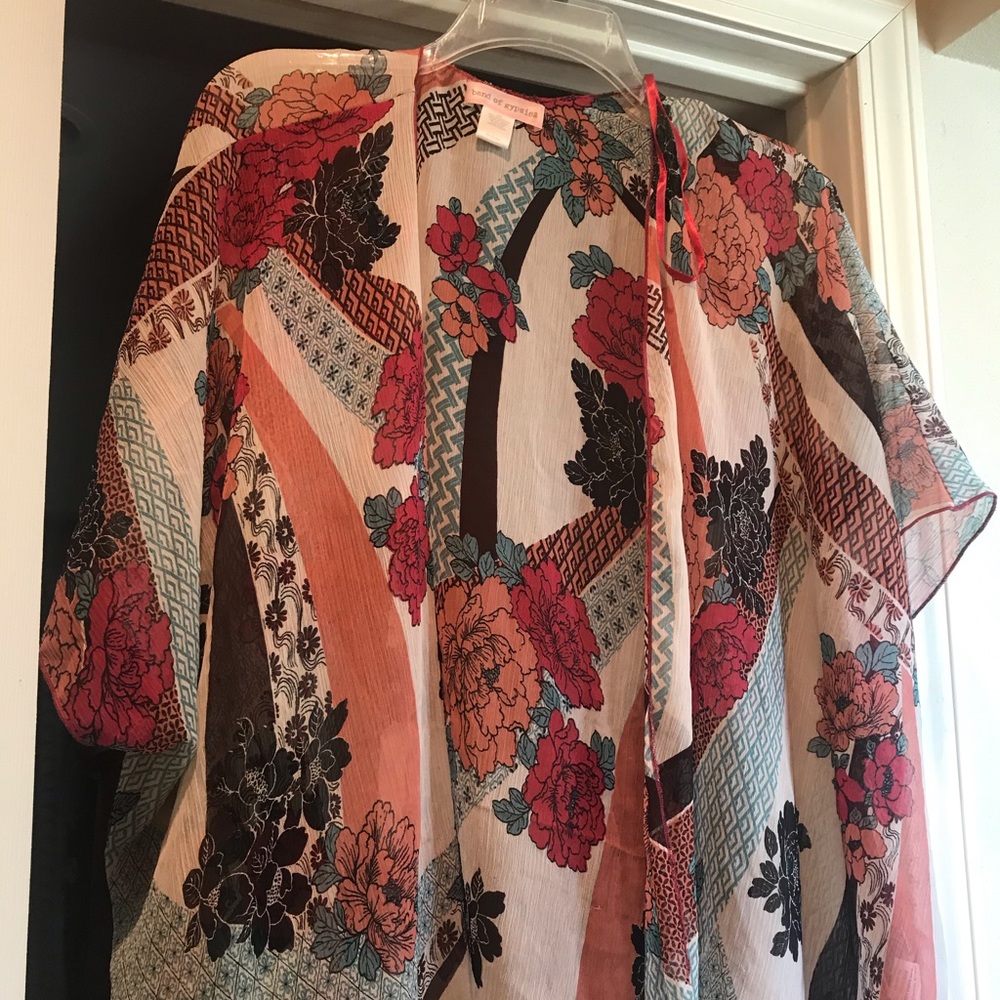 Floral kimono